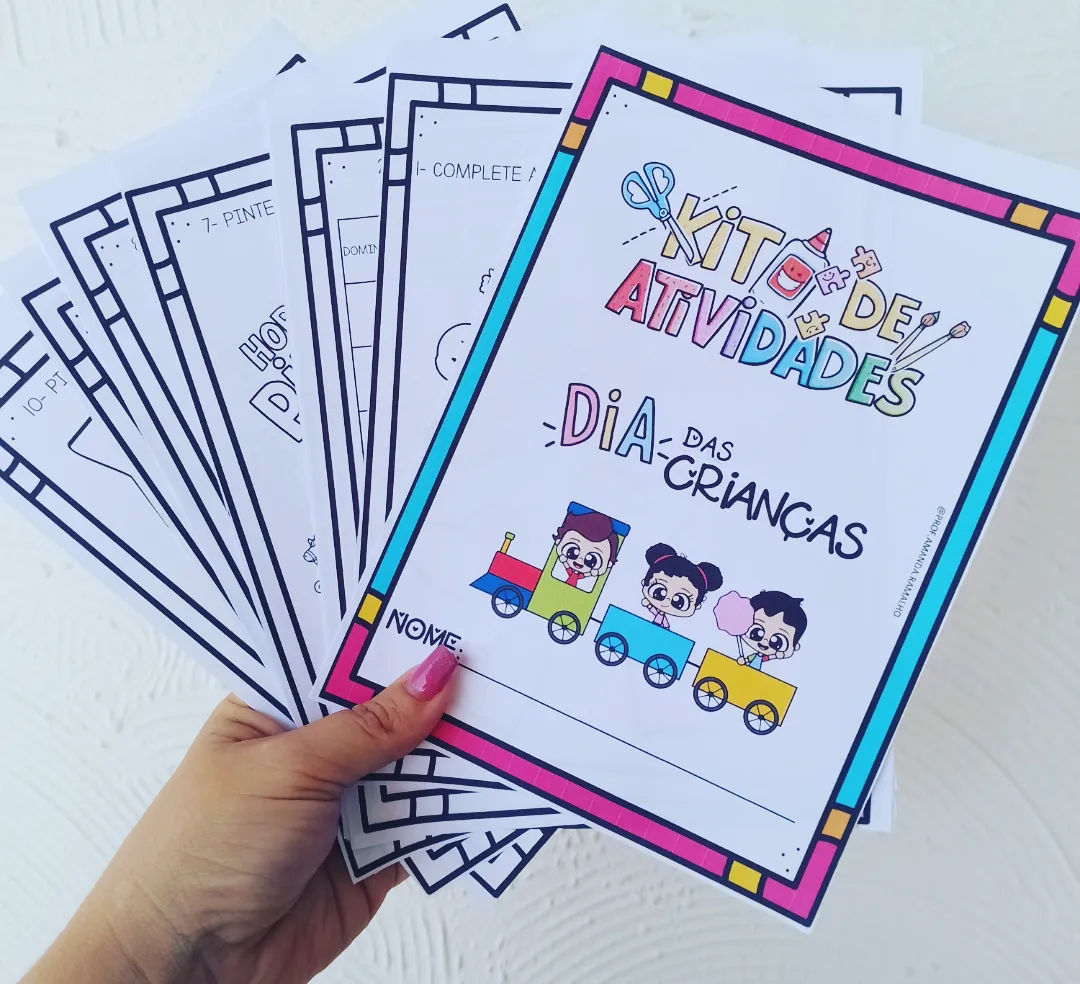 Kit de Brincadeiras para Dia das Crianças