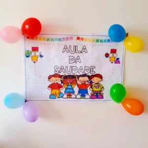 Kit: Aula da saudade