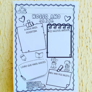 Atividade: Nosso ano