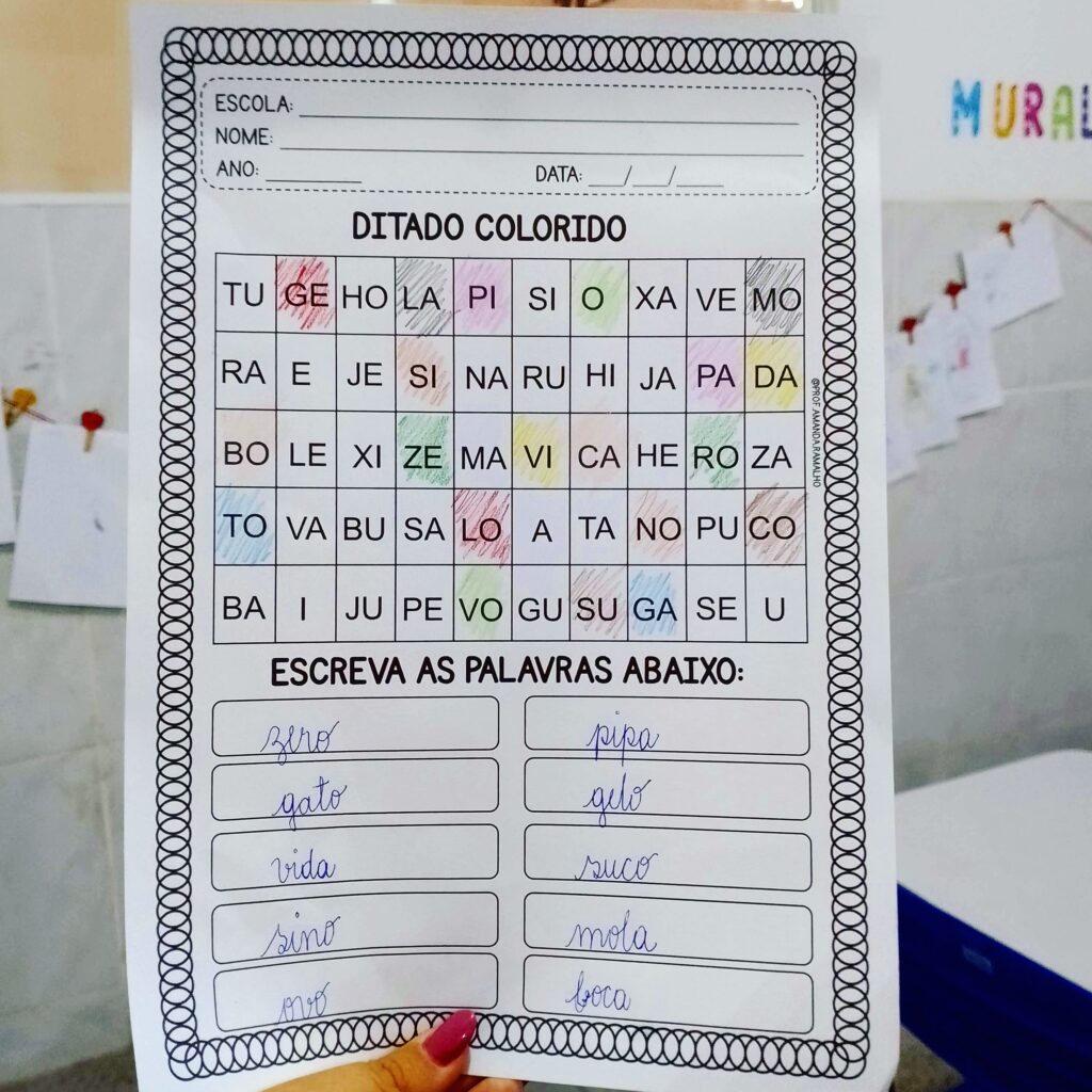 Ditado De Palavras 4 Ano Dificil - RETOEDU