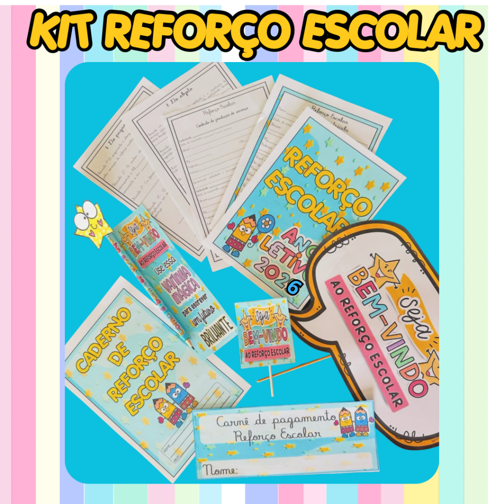 Kit Reforço Escolar – Prof Amanda ramalho