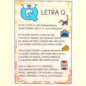 Kit: Consoante Q