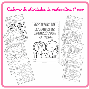 Caderno de atividades: Matemática