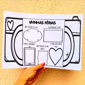 Atividade interativa: Minhas férias