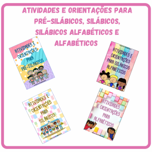 Kit de atividades completo para cada nível de escrita