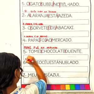 Cartaz + atividades: Segmentação de frases