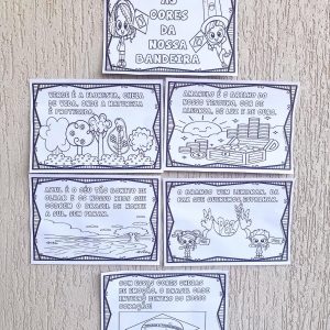 Painel: Cores da bandeira