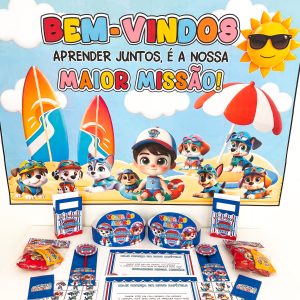 Kit volta às aulas: Patrulha canina