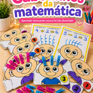 Kit: Cabelinhos da matemática