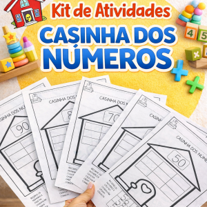 Kit de atividades: Casinha dos números