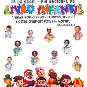 Painel interativo: Dia Nacional do Livro Infantil