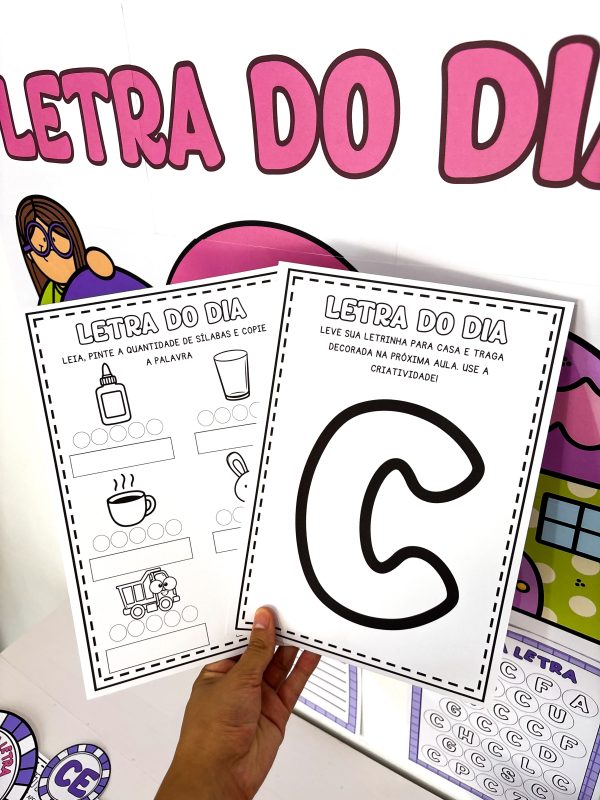Kit: Letra C – Prof Amanda ramalho
