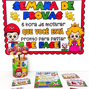 Kit semana de provas: Super Mário