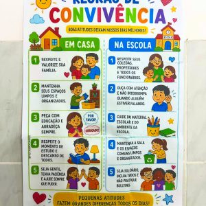 Kit: Regras de convivência
