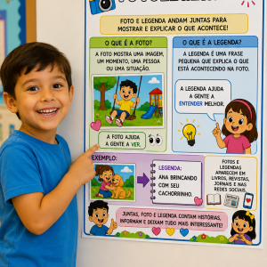 Cartaz + atividades: Fotolegenda