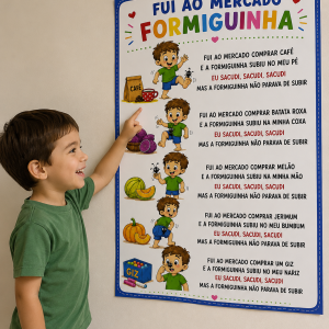 Kit: Fui ao mercado: Formiguinha