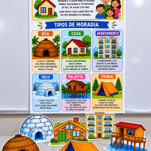 Kit: Tipos de moradias