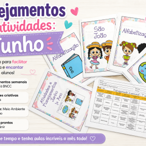Kit de planejamentos + atividades: Junho