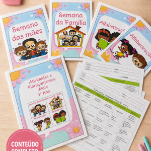 Kit de atividades + planos de aula para o 1º ano: Maio