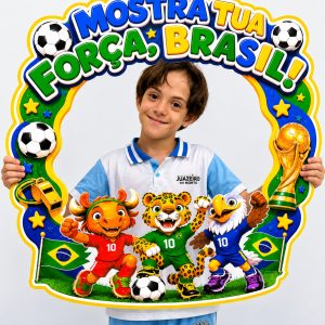 Bambolê para foto: Copa do Mundo