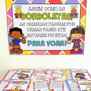 Kit: Reunião de pais e responsáveis: Borboleta
