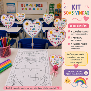Kit: Boas vindas