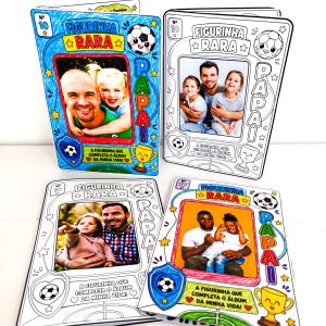 Cartão: Papai figurinha rara