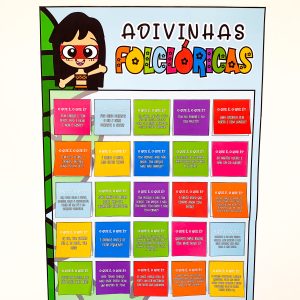 Cartaz: Adivinhas folclóricas