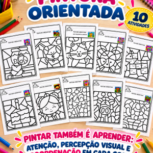 Kit de atividades: Pintura orientada