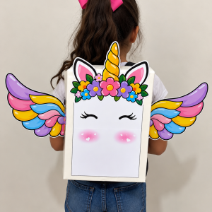 Mochila maluca: Unicórnio
