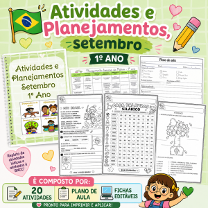 Atividades e planejamentos de setembro