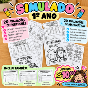 Simulado final: 1º ano