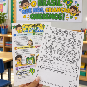 O BRASIL QUE NÓS, CRIANÇAS, QUEREMOS!