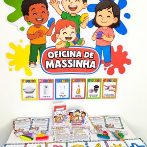 Kit: Oficina de massinha